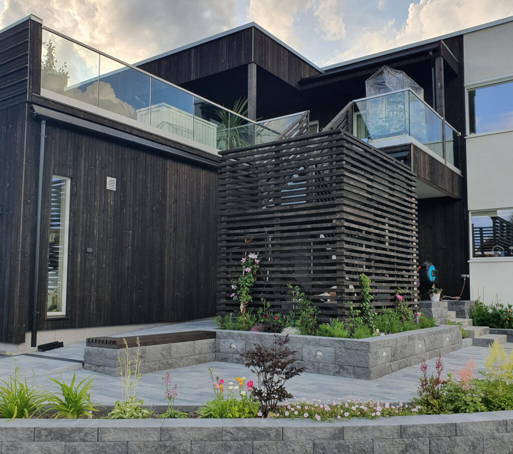 Hus med lekter