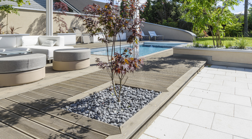 bed i terrasse